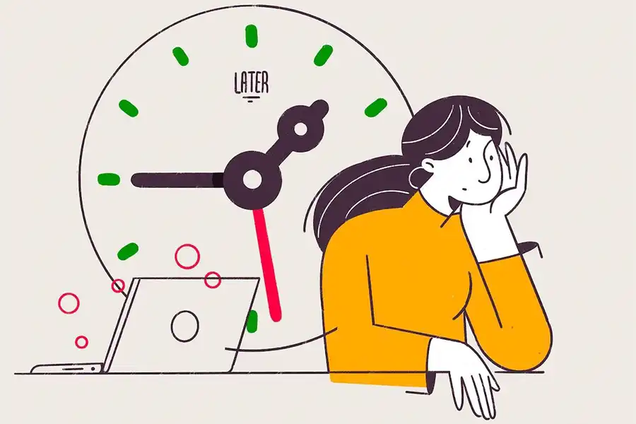 دلایل اهمال کاری